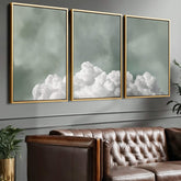 Tranquil Fluffy Cloud Set of 3 Prints