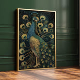 Vintage Peacock No4 Print