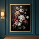 Peony Noir Print