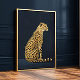 Yellow Cheetah Print