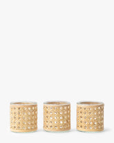 Cane Tealight Candleholder (Set of 3)