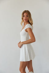 Aspen Eyelet Mini Dress