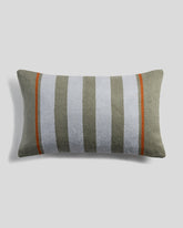 Kilim Mini Lumbar Pillow Cover (Moss and Sky)