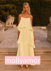 Becka Maxi Dress - Yellow