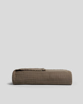 Cloud Linen Gauze Throw (Warm Grey)