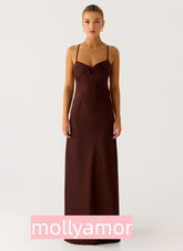 Joanie Maxi Dress - Chocolate