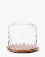 Wood & Glass Hurricane