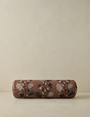 Vini Botanical Jacquard Bolster Pillow by Sarah Sherman Samuel