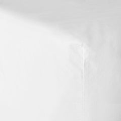 Stonewashed Organic Cotton Percale Fitted Sheet