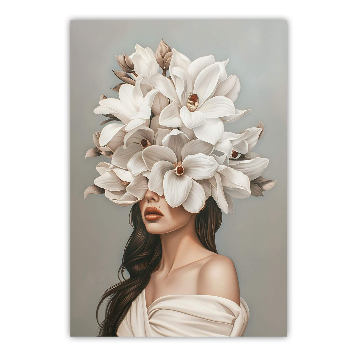Serenade of Magnolias Print