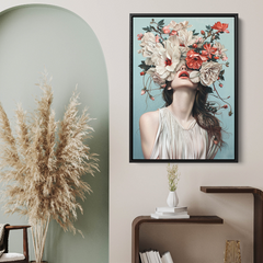 Floral Veil Print