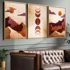 Sunset Dunes Set of 3 Prints
