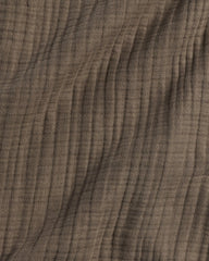 Cloud Linen Gauze Throw (Warm Grey)
