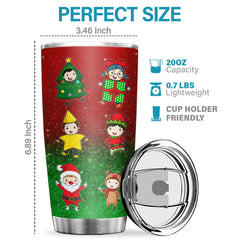 My Favorite Child Gave Me This Cup - Tumbler - Christmas Gift For Family. Couple. Friends. Christmas Decoration. Holiday Gift
