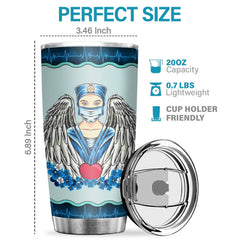 Nurse Nutrition Facts Miracle Worker - Tumbler - Appreciation. Graduation. Retirement. Thank You Gift For Nurse. Nurse Week Gift. Nurse Life