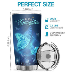 I Am Your Mom And You Will Always Be My Little Girl - Tumbler - To My Daughter. Gift For Daughter. Daughter Gift From Mom. Birthday Gift For Daughter