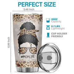 Mom Nutrition Facts - Tumbler - To My Mom. Gift For Mom. Mom Gift From Daughter And Son. Birthday Gift For Mom