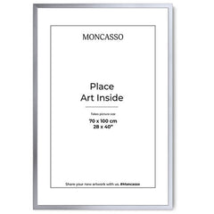 Silver Fine Art Frame, 28" x 40" in