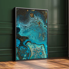 Ocean Marble Print