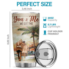 To My Wife You Are The Best Thing That Ever Happened To Me - Tumbler - To My Wife. Gift For Wife. Anniversary. Engagement. Wedding. Marriage Gift