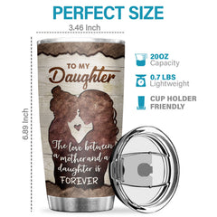 Never Forget The Most Important Thing Is To Enjoy Your Life - Tumbler - To My Daughter. Gift For Daughter. Daughter Gift From Mom. Birthday Gift For Daughter