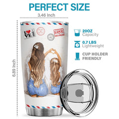 I Want You To Know I Love You & I'm So Proud Of You - Tumbler - To My Daughter. Gift For Daughter. Daughter Gift From Mom. Birthday Gift For Daughter