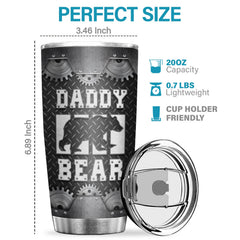 You're The Man Dad The Old Man But Still The Man - Tumbler - To My Dad. Gift For Dad. Dad Gift From Daughter And Son. Birthday Gift For Dad