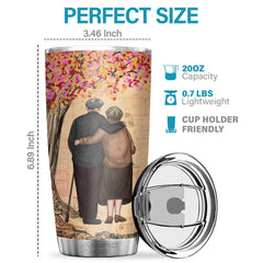 If I Could Turn Back The Clock I'd Find You Sooner And Love You Longer - Tumbler - To My Wife. Gift For Wife. Anniversary. Engagement. Wedding. Marriage Gift
