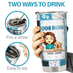 You Had Me At Woof - Dog Personalized Custom Tumbler -  Mother's Day. Birthday Gift For Pet Owners. Pet Lovers