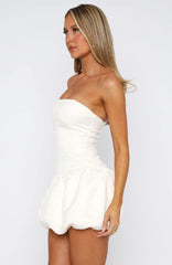 Sunshine Serenade Mini Dress Cream