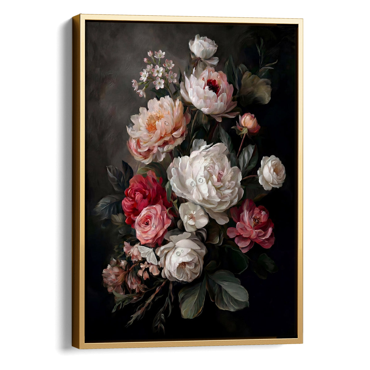 Peony Noir Print
