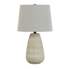Brie Table Lamp - White Ceramic