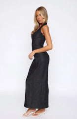 In My Heart Maxi Dress Dark Indigo