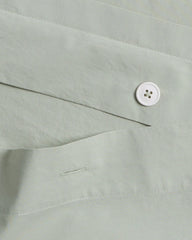 Percale Duvet Cover - FINAL SALE (Sage)