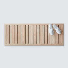 Hinoki Wood Bath Runner