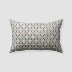 Ayana Block Print Lumbar Pillow