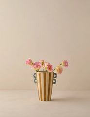 Bibbs Hand-Painted Vase