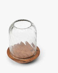 Wood & Glass Hurricane