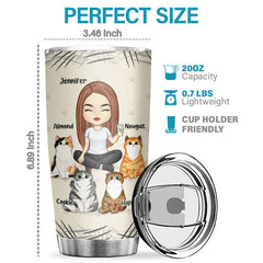 Cat Mom's Nutrition Facts. Amazing Cat Mom. Unconditional Love - Personalized Tumbler - Gift For Cat Lovers. Cat Owners. Cat Gift. Gift For Pet Lovers