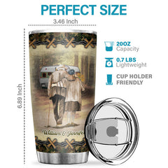 Never Forget How Special You Are To Me - Personalized Tumbler - Gift For Couple. Husband Wife. Anniversary. Engagement. Wedding. Marriage Gift
