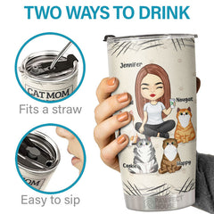 Cat Mom's Nutrition Facts. Amazing Cat Mom. Unconditional Love - Personalized Tumbler - Gift For Cat Lovers. Cat Owners. Cat Gift. Gift For Pet Lovers
