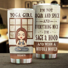 I'm Sage & Hood And Wish A Mufuka Would - Personalized Tumbler