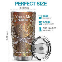 Never Forget How Special You Are To Me - Personalized Tumbler - To My Wife. Gift For Wife. Anniversary. Engagement. Wedding. Marriage Gift