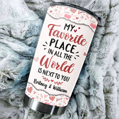 You're My Person. I Wanna Stay Next To You - Gift For Couples. Husband Wife. Personalized Tumbler