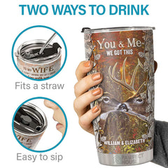 Never Forget How Special You Are To Me - Personalized Tumbler - To My Wife. Gift For Wife. Anniversary. Engagement. Wedding. Marriage Gift