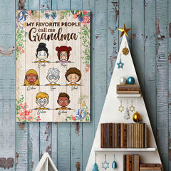 My Favorite People - Personalized Vertical Poster