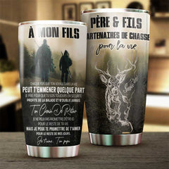 Père Et Fils - Partenaires De Chasse Pour La Vie - Tumbler French