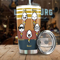 Happy Father's Day From Your Swimming Champions - Gift For Dad. Gift For Father's Day - Personalized Tumbler