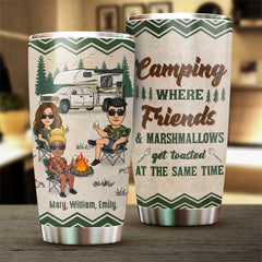 You'll Only End Up Drunk - Personalized Tumbler - Gift For Camping Lovers