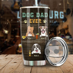 Best Bearded Beer Lovin' - Gift For Dad. Personalized Tumbler